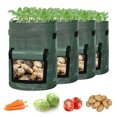 thumbnail image 1 of Agiferg 4pcs DIY Potato Grows Planter PE Cloth Planting Container Bag Thicken Garden Pot, 1 of 6
