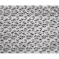 thumbnail image 4 of oneOone Rayon White Fabric Florals Craft Projects Decor Fabric Printed By The Yard 56 Inch Wide-0U, 4 of 4