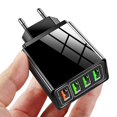 thumbnail image 2 of HLONK Chargeur de Téléphone Votre Téléphone Chargeur de Téléphone Cellulaire 4X Plus Rapide Charge Ultra Rapide Fonctionne pour Tous les Téléphones Intelligents, 2 of 7