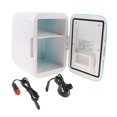 thumbnail image 4 of Light Blue 4L Mini Fridge Cooler Warmer Electric Refrigerator Convenient, 4 of 5