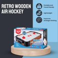 thumbnail image 4 of Tradeopia Mini Air Hockey Table Game, Portable Tabletop Hockey Game with Motor, 2 Strikers & 2 Pucks, 4 of 8