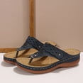 thumbnail image 5 of DAFEI Sandales de Plage Sandales Tendance Sandales de Plage pour Dames Chaussures Compensées d'Été Pantoufles pour Femmes Sandales Bohèmes Chaussures Mode, 5 of 5