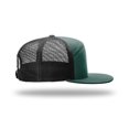 thumbnail image 2 of Richardson Seven-Panel Trucker Cap, One Size, Dark GreenBlack, 2 of 5