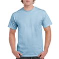 thumbnail image 1 of Gildan Mens Ultra Cotton T-Shirt, S, Light Blue, 1 of 2