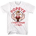 thumbnail image 1 of Popeye Y'Am White Adult T-Shirt, 1 of 2