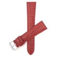 thumbnail image 1 of 12mm Womens' Alligator Style Leather Watch Strap Band, 1 of 7