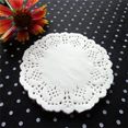 thumbnail image 4 of Lace Doilies Paper 600 Pcs,4.5 Inch Decorative Round Placemats,Liners for Cake,Desserts Baked Treat Tableware Display, 4 of 6