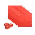 thumbnail image 1 of 100pcs Foil Candy Wrappers, 4 x 4 Inch Chocolate Bar Wrappers, Aluminum Foil Paper, Red, 1 of 6