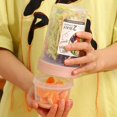 thumbnail image 2 of MesaSe Portable Food Storage Container Double Layer Design Food Grade Material for Salad Lunch Snacks Picnic Trip, 2 of 6