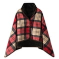 thumbnail image 1 of 2025 Womens Large Front Poncho Warm Shoulder Wraps and Shawls Sweater Wrap Topper Knitted Bridal Coat Elegant Shawls Cape for Womens Wraps and Shawls Summer Fall, 1 of 2