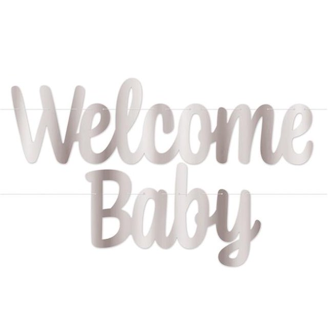 Beistle 53677-S Guirlande de Bienvenue pour Bébé