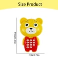 thumbnail image 3 of IMENGL Early Education Learning Machine Cartoon Animals Music Phone Toy Early Education Learning Machine Puzzle Science Teaching Toy For Children Early Classifying,Education Materials,Humanizing Edu, 3 of 9
