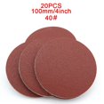 thumbnail image 1 of 20 Pcs Disque de Papier de Verre Spécial 4 Pouces/100mm 40-2000 pour Polissage Rond, 1 of 6