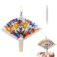 thumbnail image 2 of Reusable Novelty Fan Birthday Candle Surprise Clown Birthday Candles Fan Wishing Candle Birthday Candles For Cake Fun Birthday Candles For Cake Reusable Birthday Candle, 2 of 9