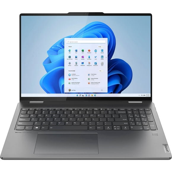 Refurbished (Good) Lenovo Yoga 7i 2-in-1 16" WUXGA Touch Screen Laptop (Intel Core i5-1335U, 8GB RAM, 512GB SSD, Windows 11) - Storm Grey (82YN0001US)