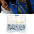 thumbnail image 4 of 110 Pcs Vis Auto-Perçantes M4.2 Acier au Carbone Vis de Perceuse Externes avec Coussin 6 Tailles, 4 of 8