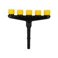 thumbnail image 2 of 5-Nozzle Adjustable Garden Sprinkler - 20cm Atomizer for Flowers & Vegetables, 2 of 9
