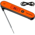 thumbnail image 1 of Inkbird Instant Read Meat Thermometer IHT-1P, Digital Waterproof BBQ Meat Thermometer, Cooking Food Kitchen Candy Thermometer, Calibration, Magnet, Backlight for Grill,Smoker, Kitchen, Oven, Candy, 1 of 13