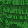 thumbnail image 1 of Ahgly Company Tapis d'Intérieur Lavable en Machine Carré Vert Émeraude Profond Transitionnel, 7 Pieds Carré, 1 of 7