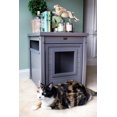 thumbnail image 2 of New Age Pet Litter Loo Cat Litter Box Cover Gray, 2 of 5
