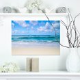 thumbnail image 1 of Design Art - Plage Tropicale Bleu Serein, 1 of 3