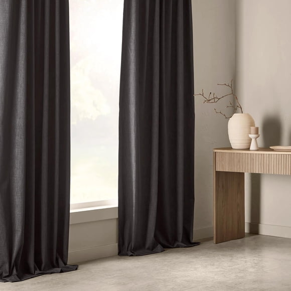 Bouclair Vence Blackout Curtain with Hidden Back Tab 52x108 in (132x274 cm)