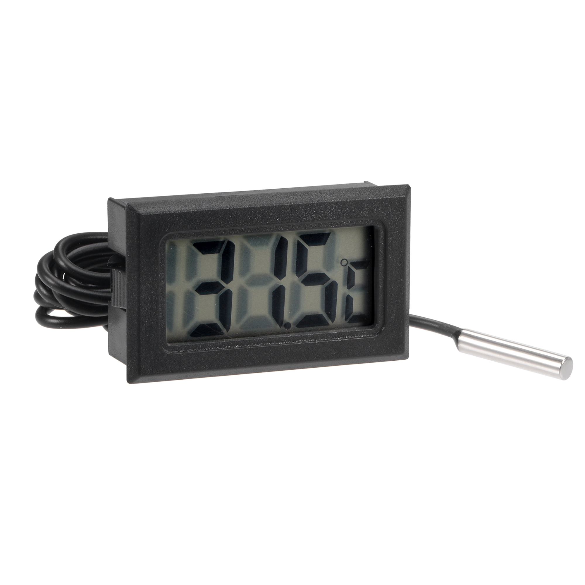 Unique Bargains -50 to 110 Degree 10K Digital Thermometer with 16ft NTC Temperature Sensor Probe
