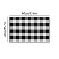 thumbnail image 3 of QIPOPIQ Tapis à Carreaux Buffalo Tapis à Carreaux Extérieur Intérieur Porche avant Paillasson à Carreaux Lavable Tissé Déco de Porche avant pour Cuisine, Ferme, Entrée, 3 of 7