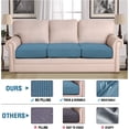 thumbnail image 2 of Super Stretch Stylish Cushions Covers/Furniture Cover Spandex Jacquard Small Checked Pattern Super Soft Slipcover Washable Individual, 2 of 8