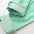 thumbnail image 4 of GDREDA Girls' Basic Solid Full Length Cotton Soft Leggings (Green,7-8 Years), 4 of 6