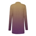 thumbnail image 5 of Pntutb Manteaux Grande Taille pour Femmes Mode Été Hiver Imprimé Manches Longues Cardigan, 5 of 5