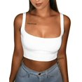 thumbnail image 1 of Haut Tube Sans Manches pour Femmes Été Dame Bandeau Extensible Court, 1 of 5