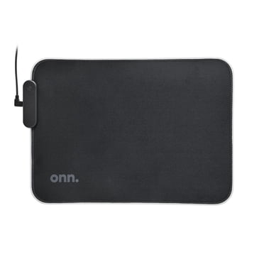 onn. Gaming Mouse Pad with LED RGB Lighting