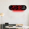 thumbnail image 1 of Chmadoxn Alarm Clock 17.3-inch Living Room Wall Clock With Multifunctional LED Electronic Clock Large Size Alarm Clock Temperature And Humidity Clock alarm clock, 1 of 5