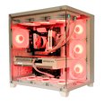 thumbnail image 3 of Delta Labs Moonlight PC de Jeu Blanc – Core 5 Ultra 245K, RTX5060 8 Go GDDR7, 32 Go DDR5 RAM, 1 To NVMe SSD, 3 of 5