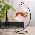 thumbnail image 4 of Aquarium Suspendu, Poisson Suspendu Transparent Grand Espace en Verre pour Décoration Intérieure, 4 of 8
