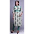 thumbnail image 2 of Bimba Robe Tunique Droite en Viscose Imprimée Style Santoon pour Femmes Vêtements Indiens, 2 of 5