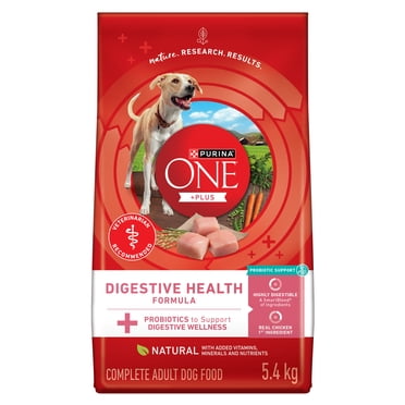 Purina ONE +Plus Digestive Health Formula Chicken, Dry Dog Food, 5.4 kg