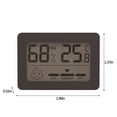 thumbnail image 3 of TIMIFIS The Thermometer Digital T-Hermometer Hygrometer Room T-Hermometer with Smile Indicator Apartment Essentials, 3 of 6