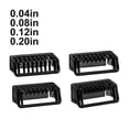 thumbnail image 2 of pitrice Guide Hairbrush Plastic Hairbrush Trimmer Head Clipper Part Replacement for QP210/50 220, 4 Sizes, 4 Pieces, 2 of 7