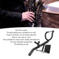 thumbnail image 4 of Alto Saxophone Stand, Freely Adjustable Scratch Resistant Alto Sax Wall Mount Stand Durable Metal  for Music Room, 4 of 7