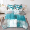 thumbnail image 1 of YST Gradient Bedding Comforter Set, 7-Piece, Modern Abstract, Queen, 1 of 4