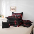 thumbnail image 5 of YST Neon Honeycomb Comforter Set, 7 Pieces, 90 Grams Chemical Fiber, Full Size (2 Count), 5 of 5