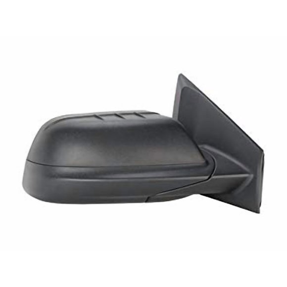 Right Passenger Side Power Mirror, Textured Black, with Blind Spot - Compatible with 2011-2014 Ford Edge (From 02/08/2011)