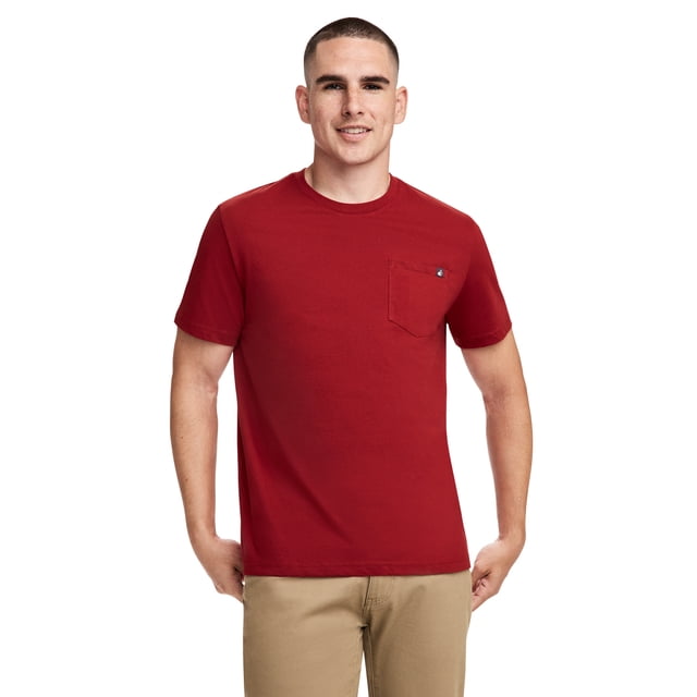 Jockey T-Shirt à Col Ras du Cou pour Hommes en Coton 100 % avec Poche Legacy