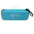 thumbnail image 2 of Stethoscope Box 1pc Stethoscope Case Portable Bag Shockproof Stethoscope Box Multifunctional Portable Stethoscope Case Compatible for 3M Litш (Sky-blue), 2 of 6