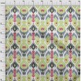 thumbnail image 3 of oneOone Viscose Jersey Fabric Swirl & Paisley Ikat Printed Craft Fabric BTY 60 Inch Wide, 3 of 5