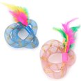 thumbnail image 2 of 2PCS Spring Cat Toy Flexible Faux Feather Cat Spring Tube Cat Interactive Toy, 2 of 10