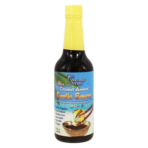 Coconut Secret - Coconut Aminos Garlic Sauce & Marinade - 10 fl. oz.