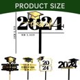 thumbnail image 3 of Kitchen Cake Inserts 2025 Graduation Season Acrylic Cake Card Happy Graduation Cake Decoration Party Supplies, Kitchen Cake inserts, 3 of 4